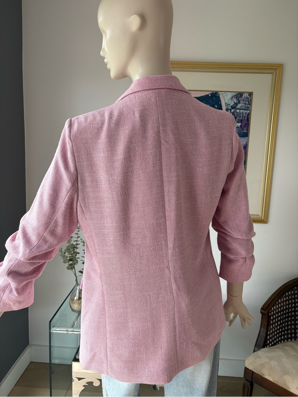 ESQUALO Light Pink Tailored Blazer - Picture 2 of 4